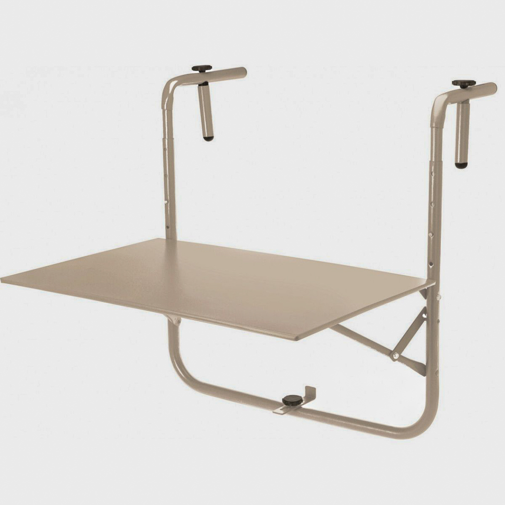 table de bacon suspendue en métal beige