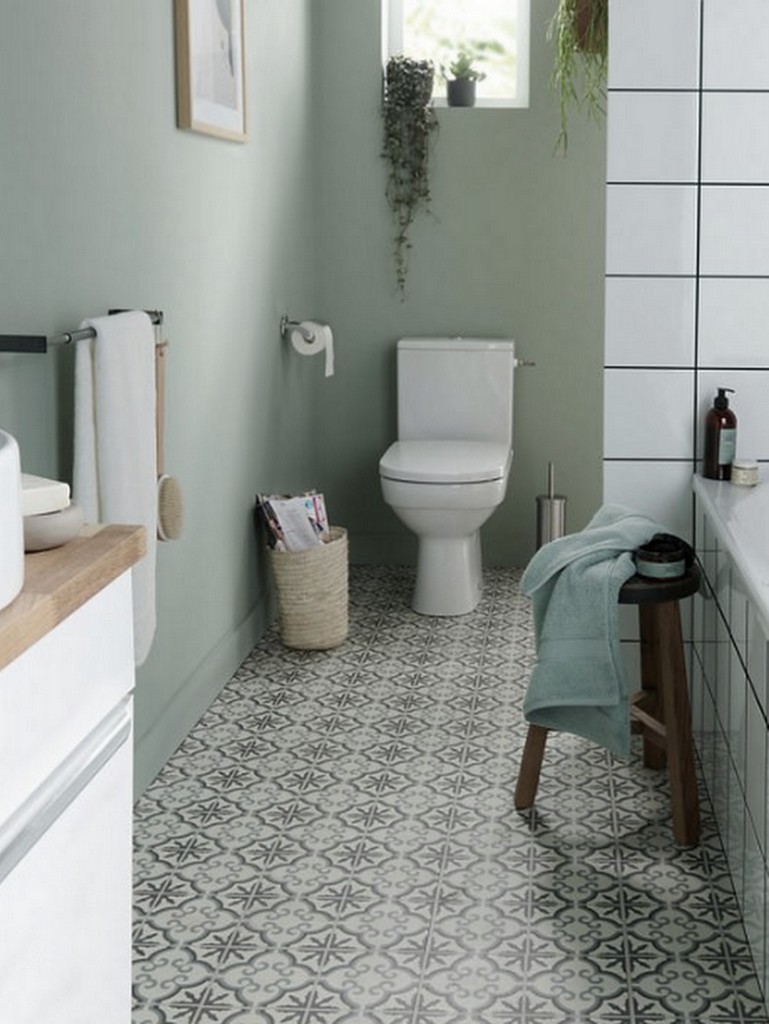 6 salles de bain, 1 modèle de carreaux de ciment - Joli Place