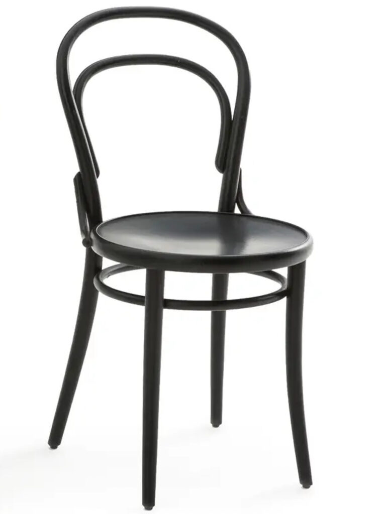 chaise bistrot noire
