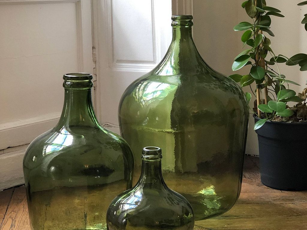 Où trouver un vase en verre vert - Joli Place