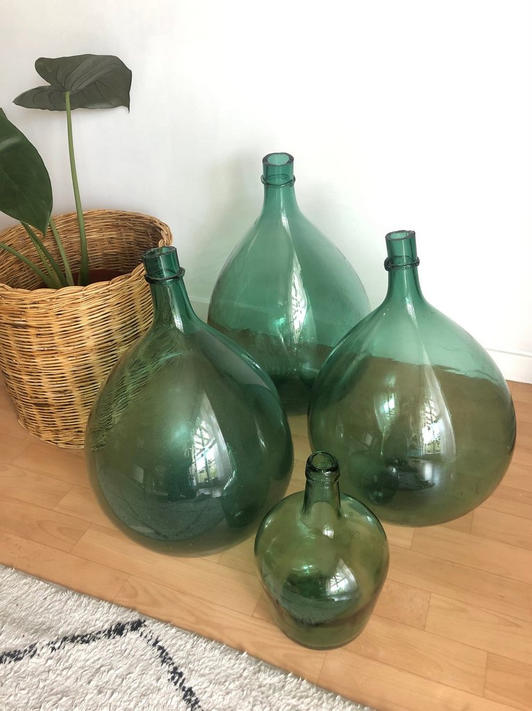 Où trouver un vase en verre vert - Joli Place