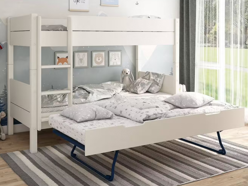 lits superposés évolutifs avec lit tiroir