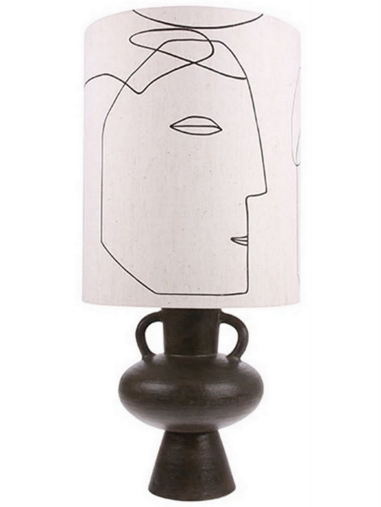 La déco visage en noir et blanc - Joli Place