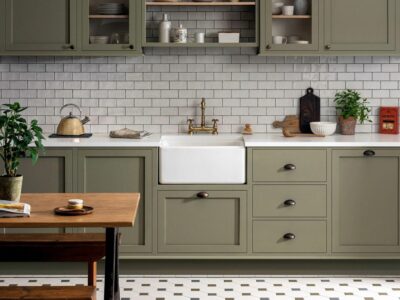 Du vert olive dans la cuisine - Joli Place