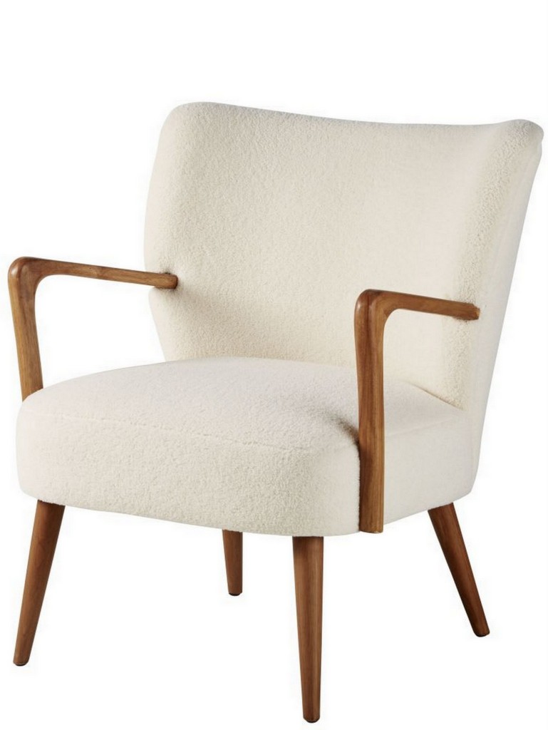 fauteuil bouclette maisons du monde