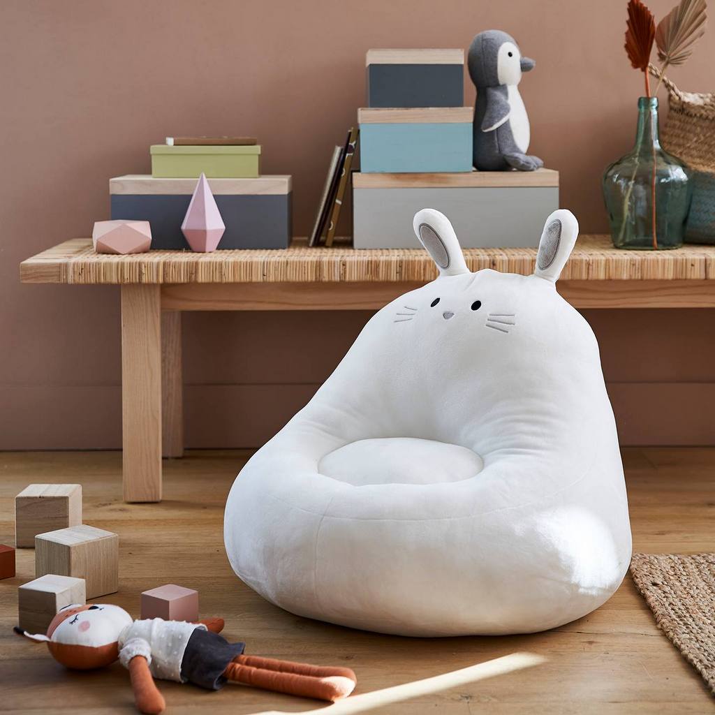 Pouf lapin enfant