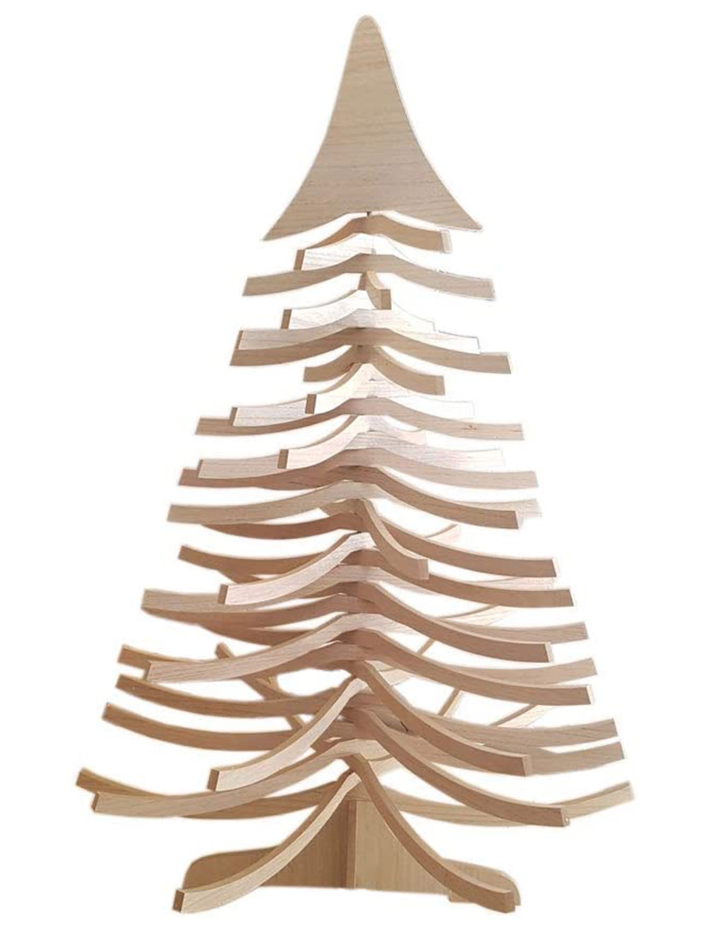 sapin de noël en bois 120 cm