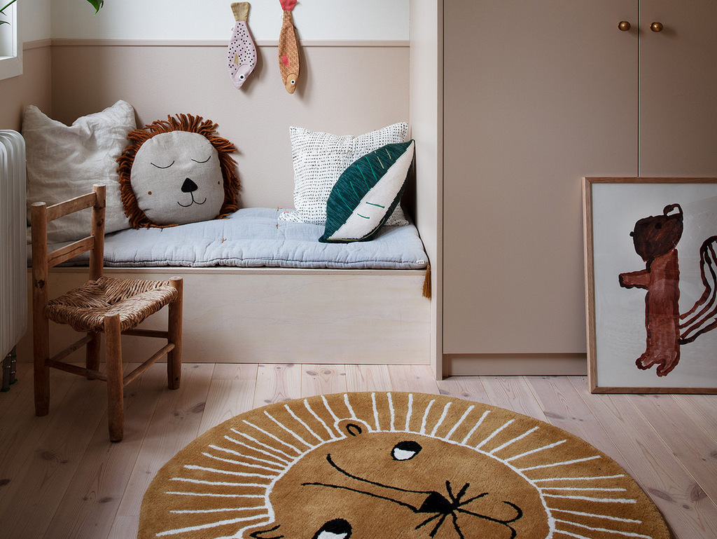 Un lion pour la décoration de la chambre de bébé - Joli Place