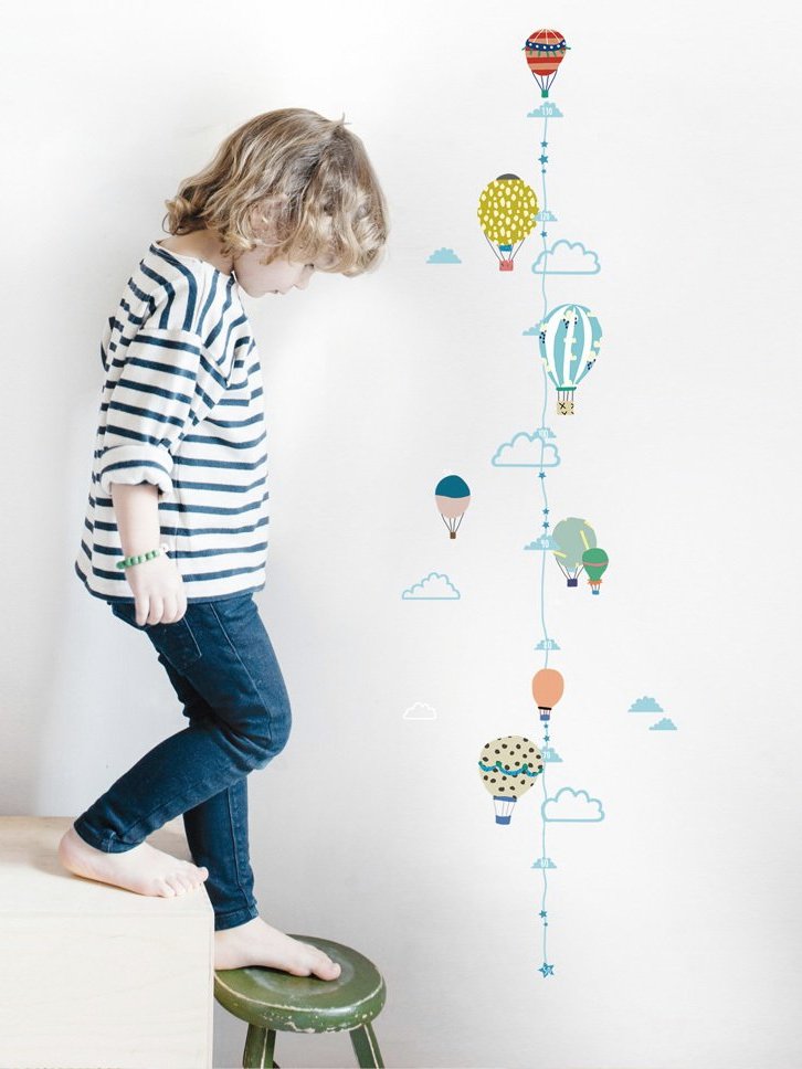 toise murale stickers