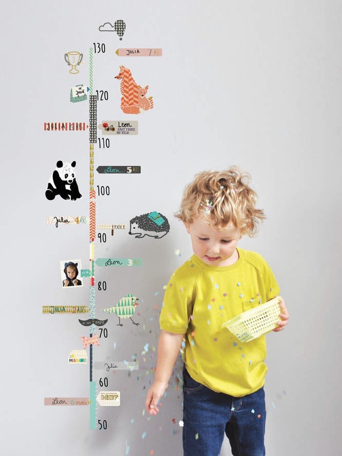toise murale stickers