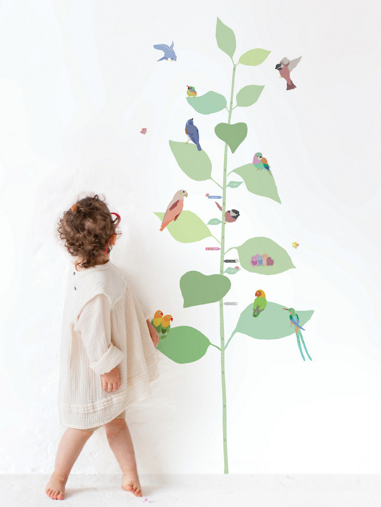 toise murale stickers