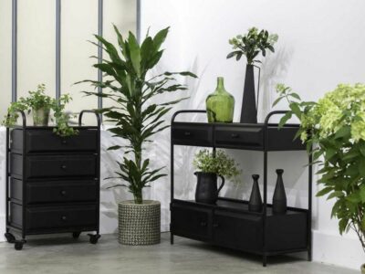 chiffonnier console style atelier industriel