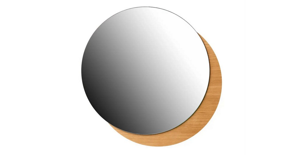 miroir design rond