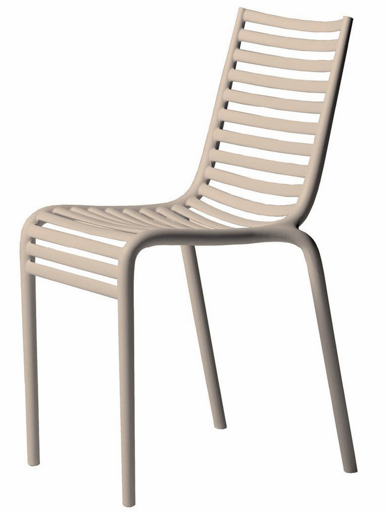 chaise de jardin beige