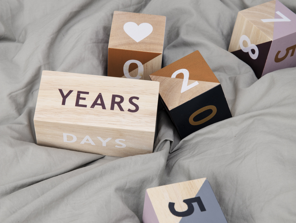 cubes en bois étapes bébé