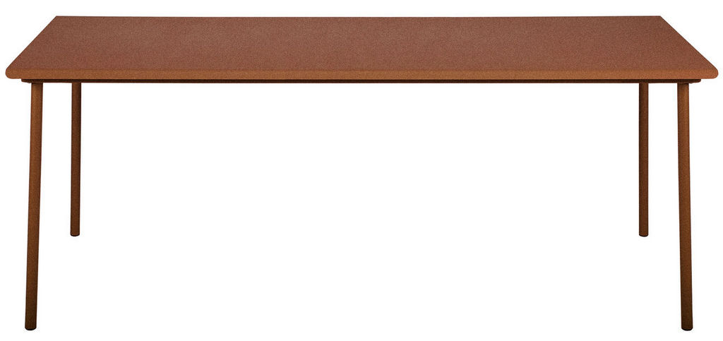 table de jardin terracotta