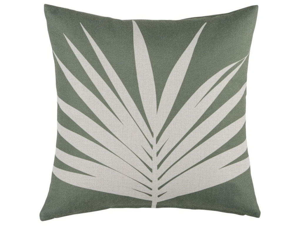 coussin d'extérieur vert