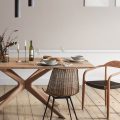 table de repas design en bois
