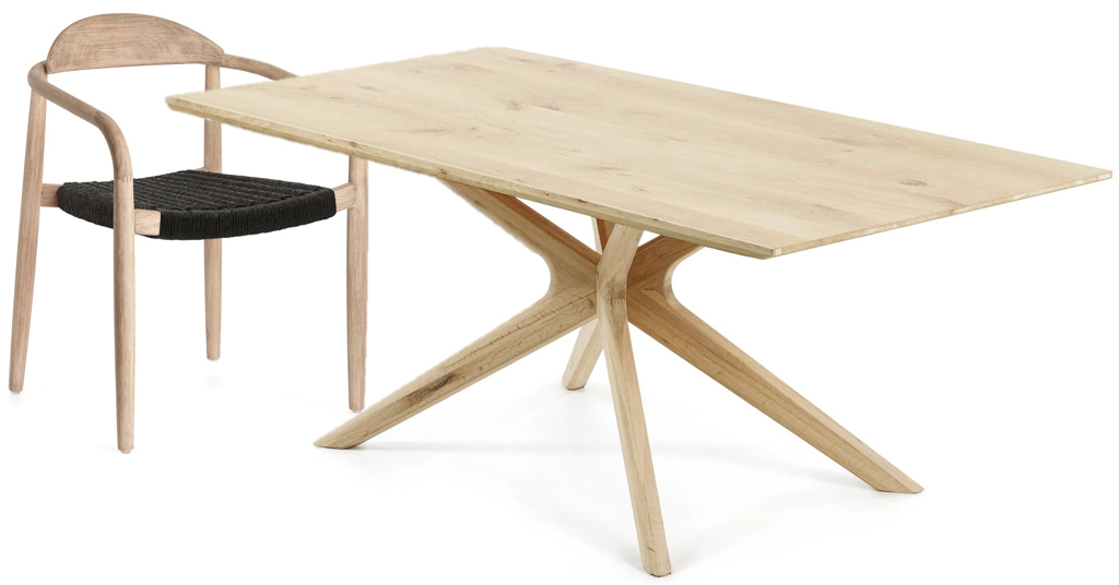 table de repas design en bois