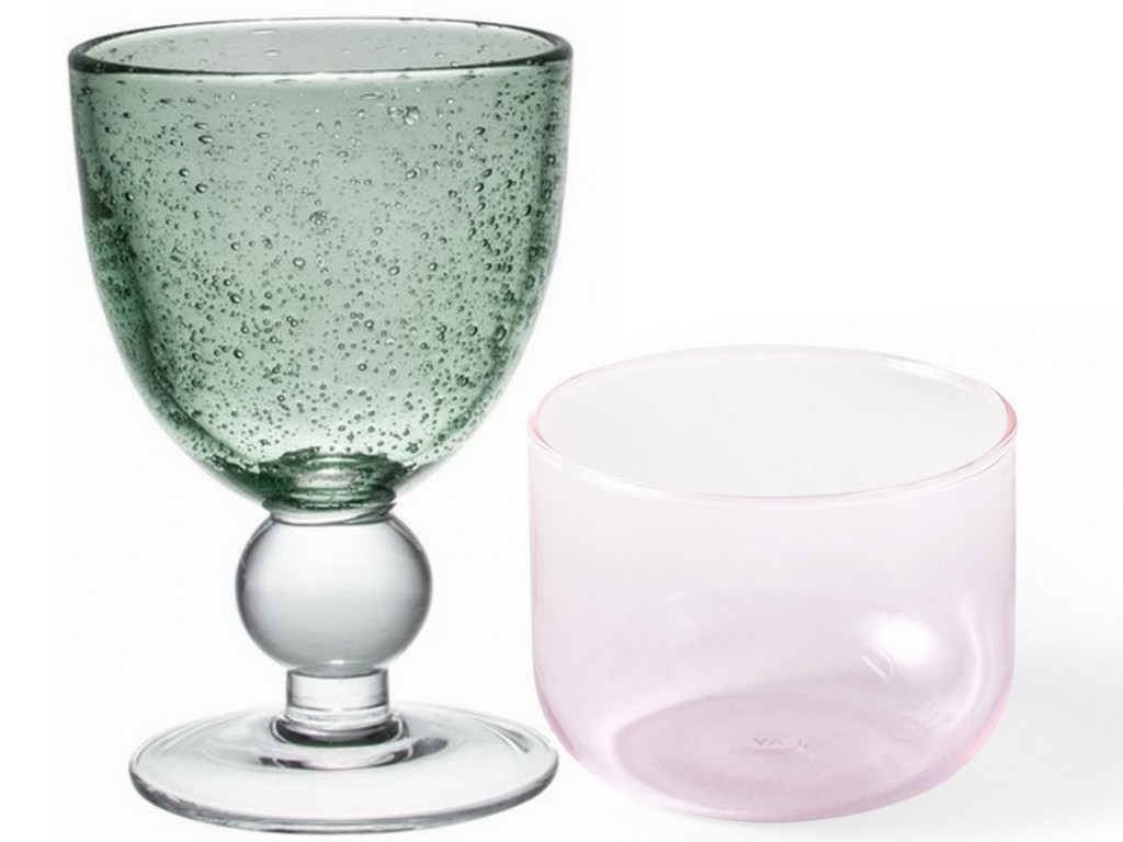 verres colorés