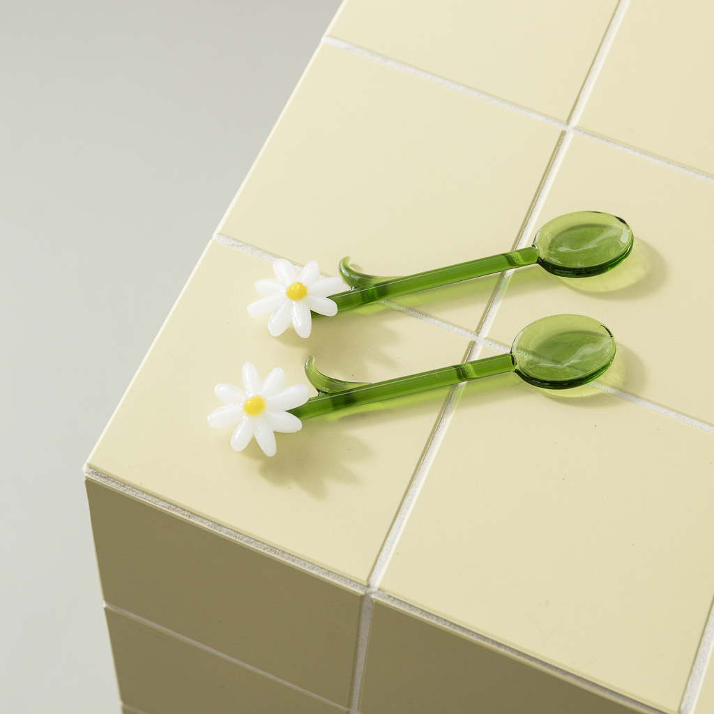 cuillère fleurs
