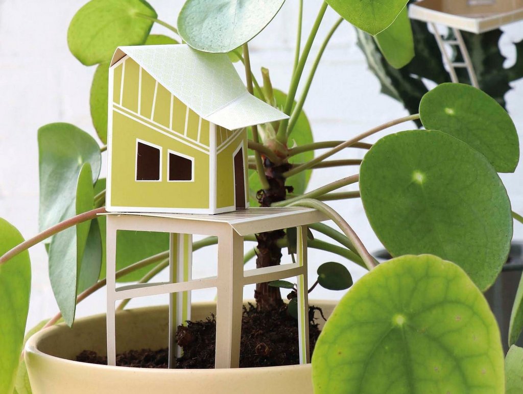village pour plantes vertes