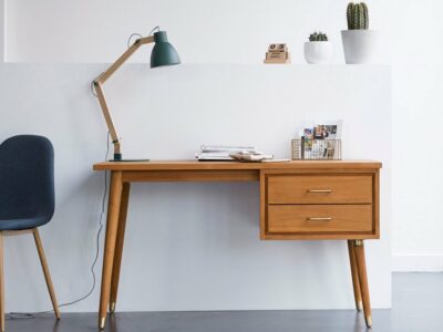 bureau vintage bois