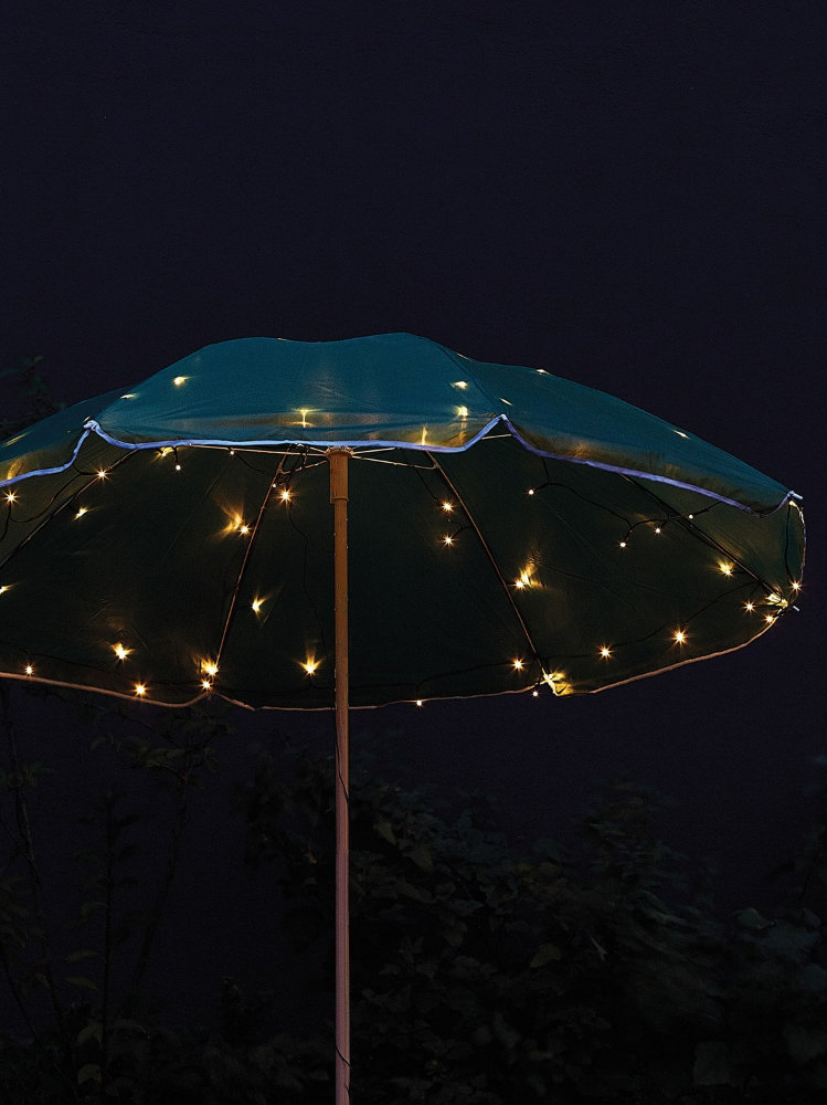 guirlande lumineuse parasol