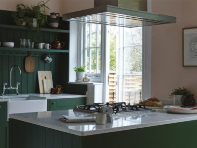 cuisine vert foncé
