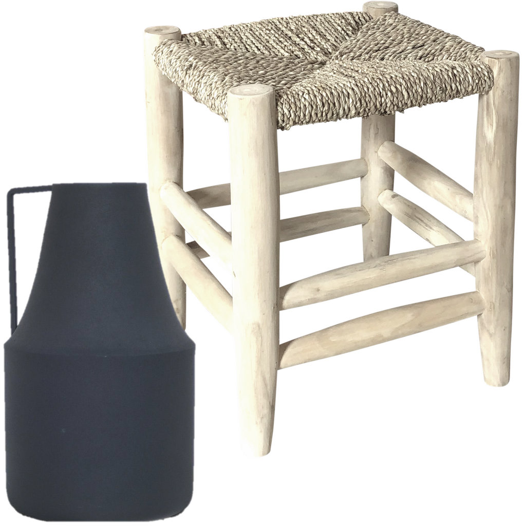 déco bohème bois et noir
