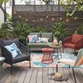 déco terrasse colorée