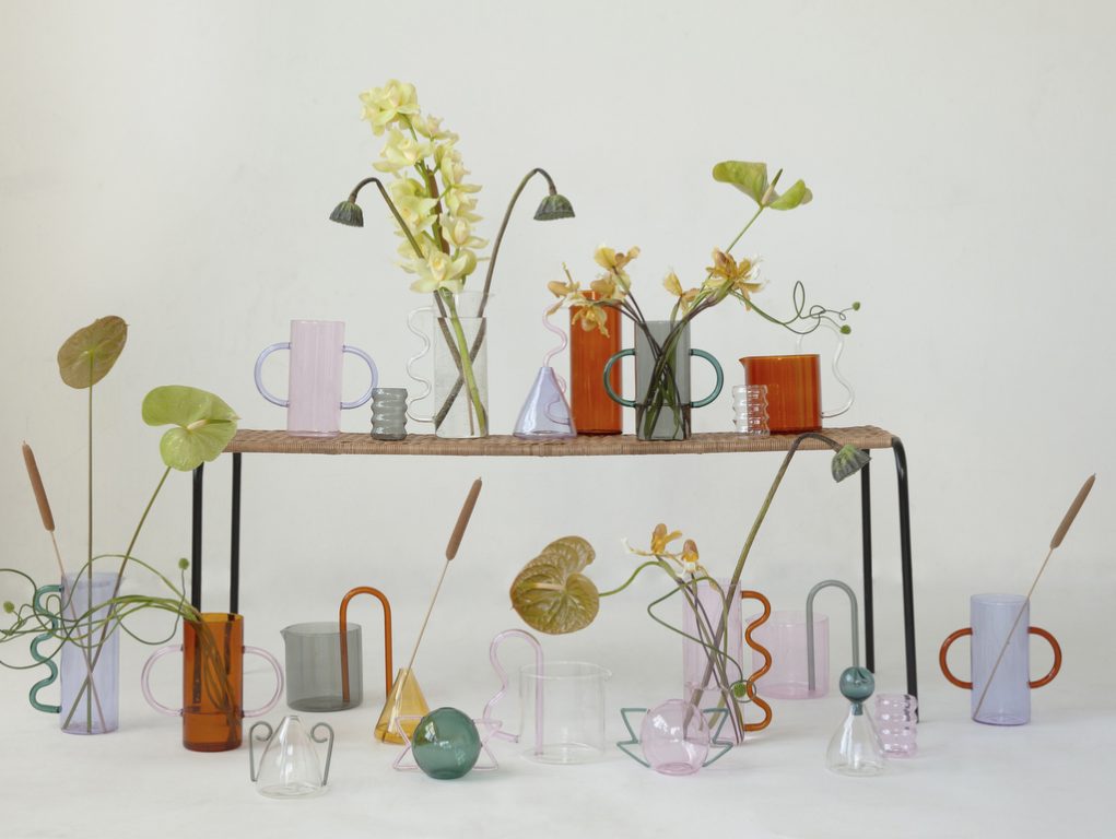 Must have : un objet déco en verre coloré