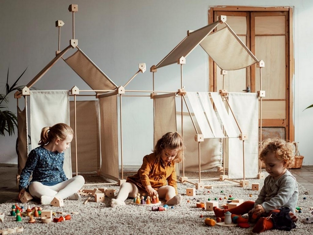 Des cabanes d'intérieur pour enfants faciles à faire