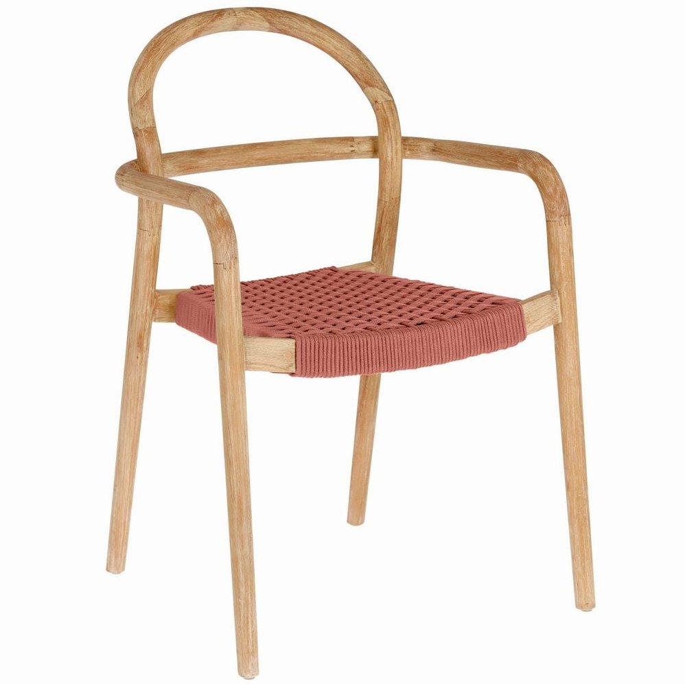chaise de jardin terracotta