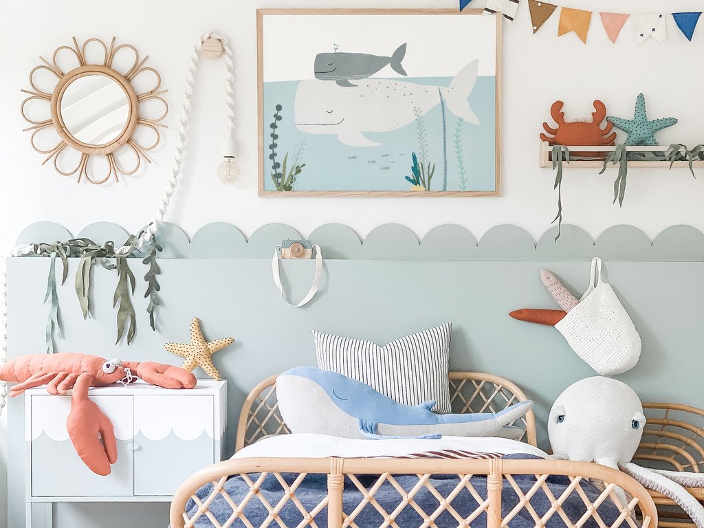 10 tendances déco sur le thème marin pour chambre d'enfant