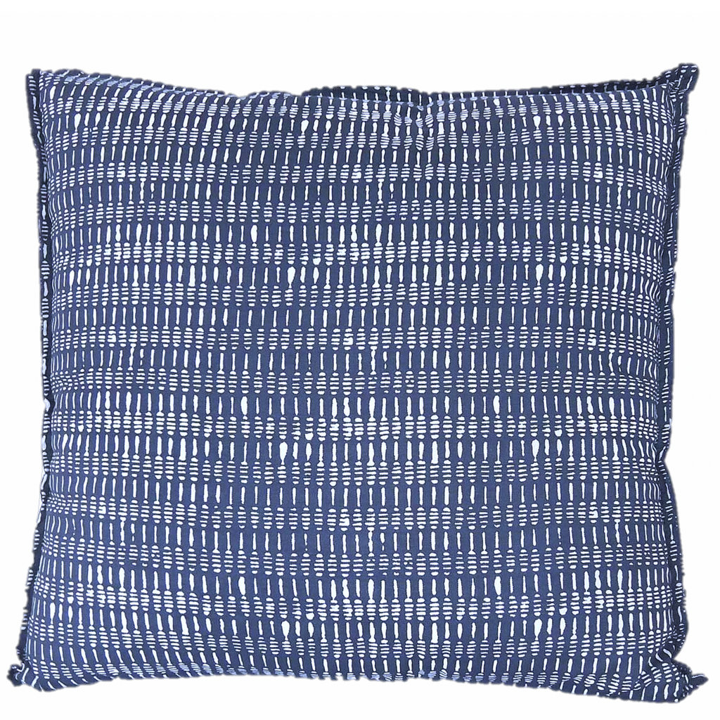 coussin indigo bohème
