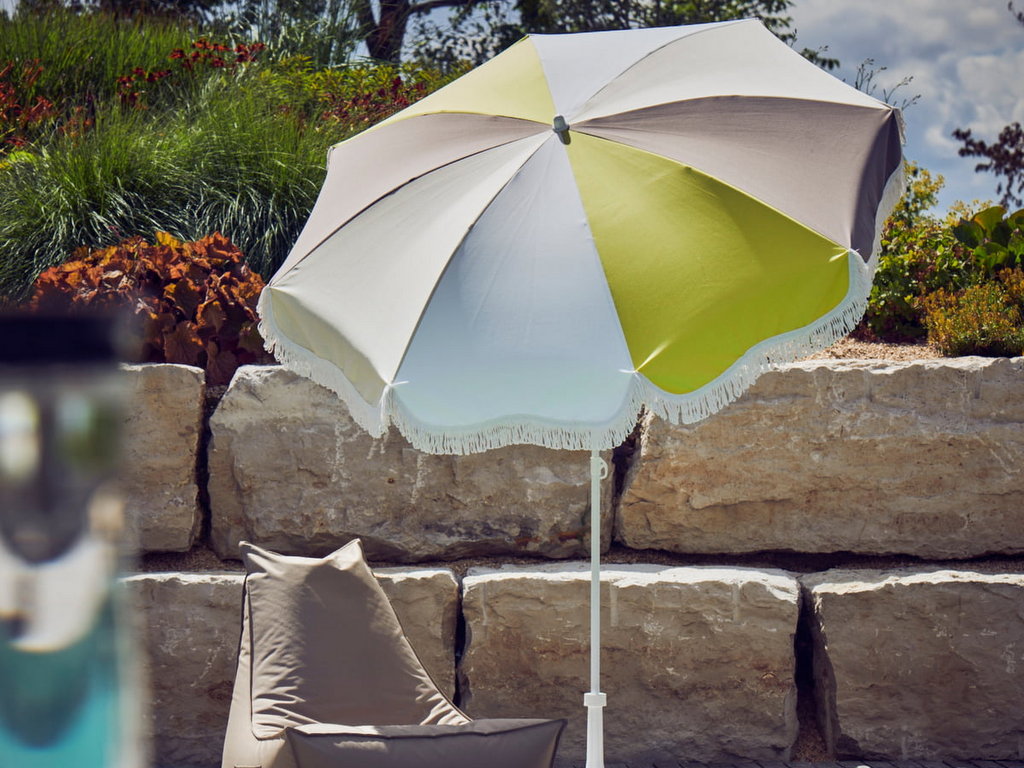 parasol vintage à franges