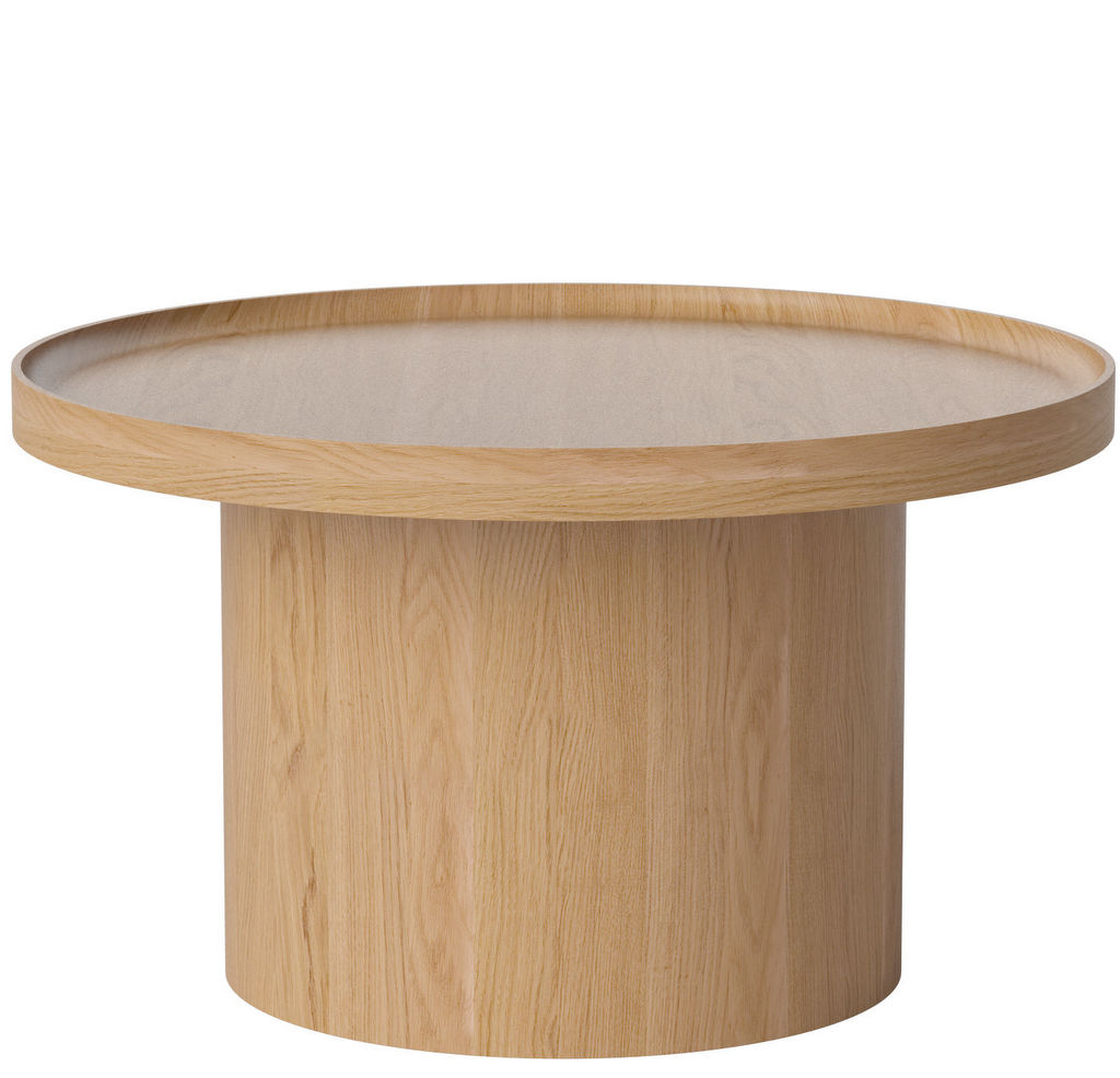 table basse ronde design bois