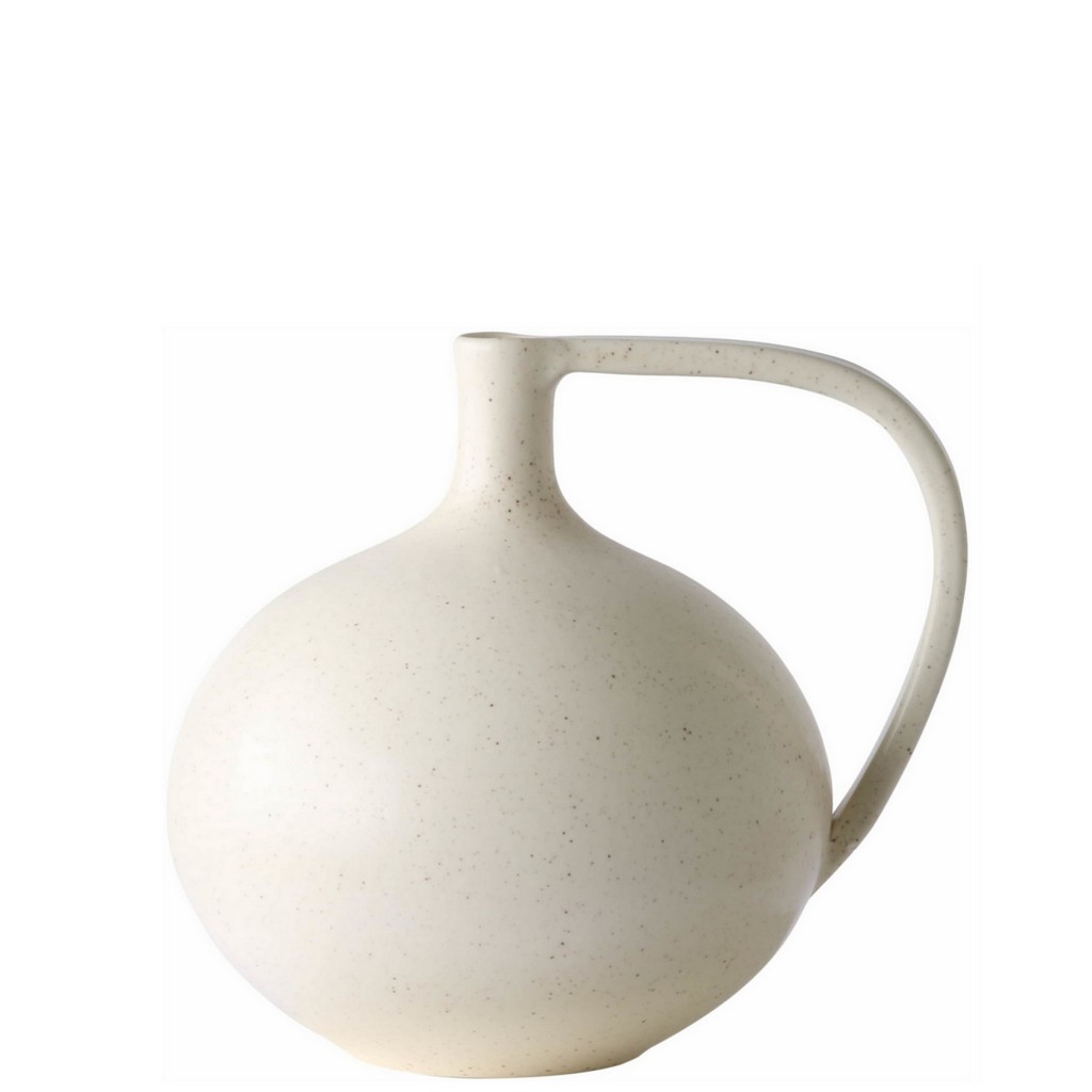 vase à anse blanc