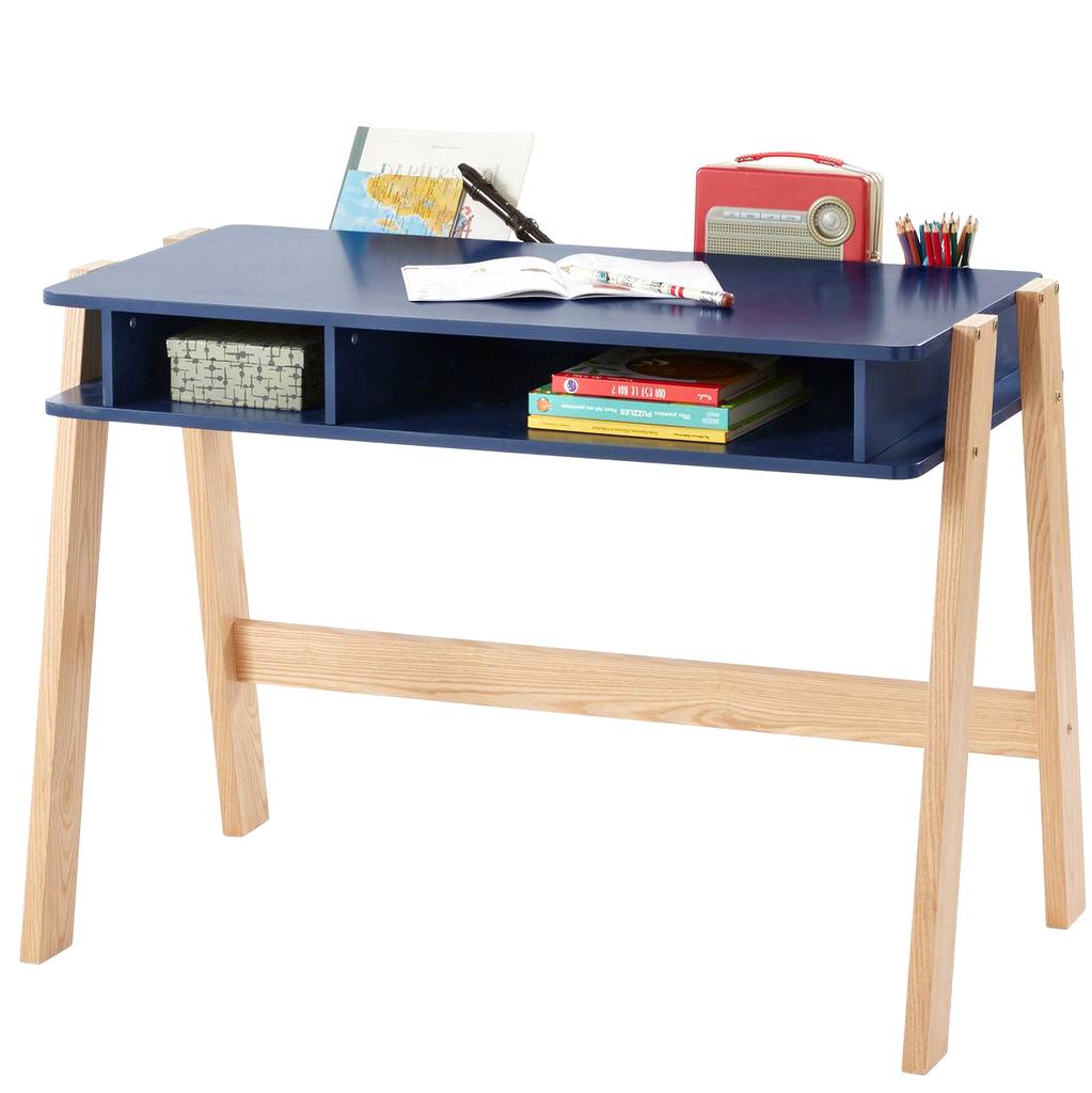 bureau enfant bleu marine