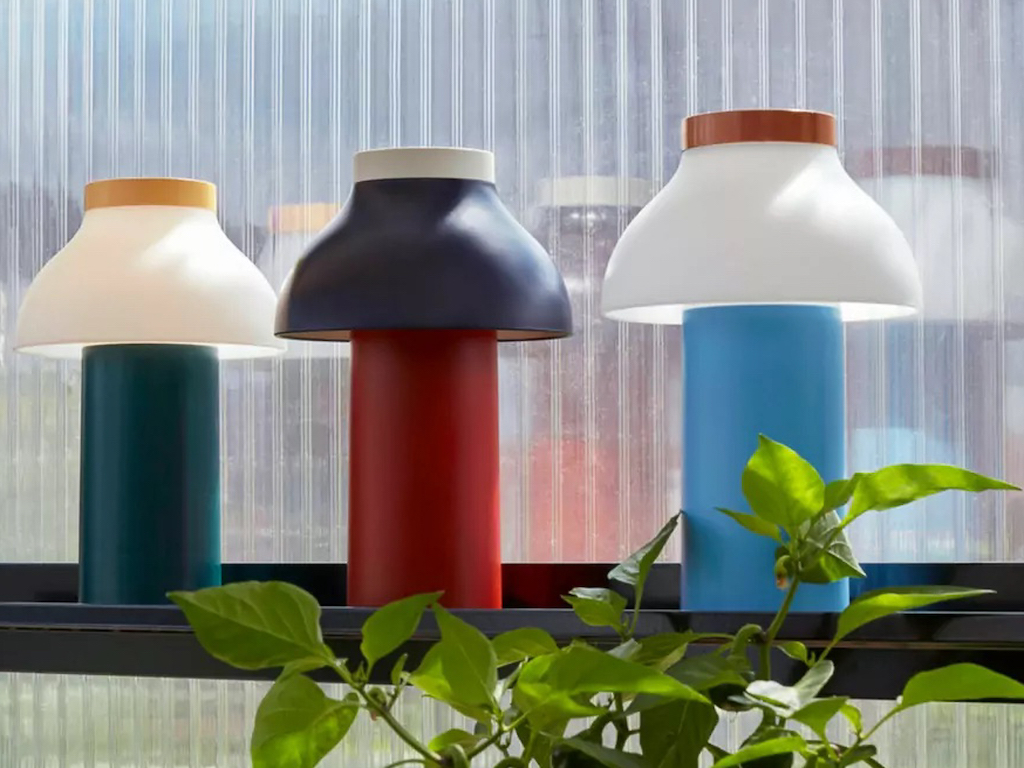 lampe sans fil design multicolore