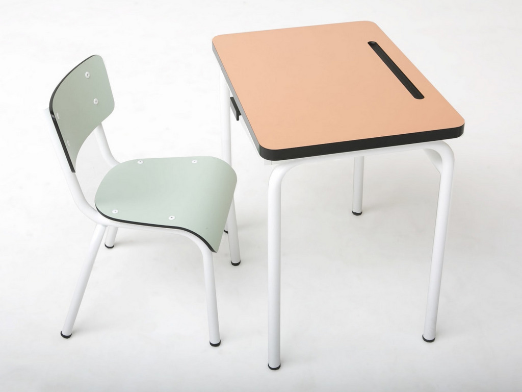 bureau écolier couleur