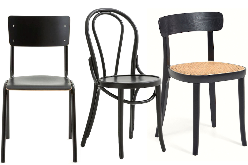 comment assortir des chaises dépareillées