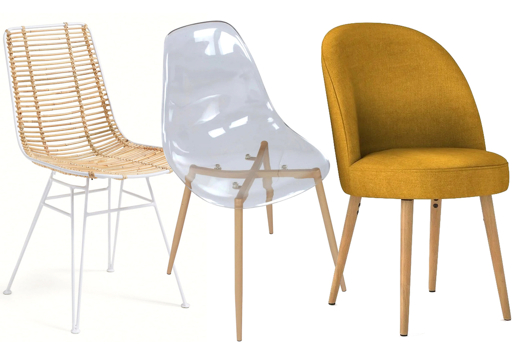 comment assortir des chaises dépareillées