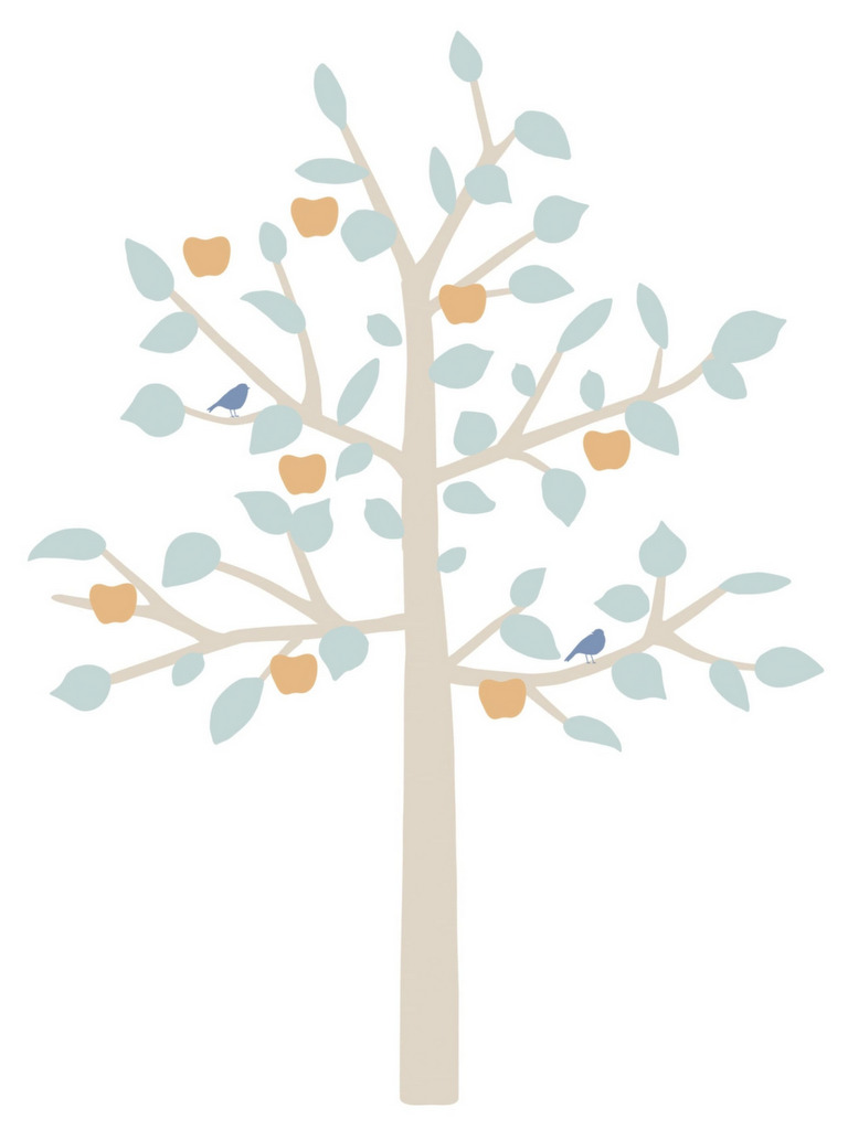 sticker enfant arbre