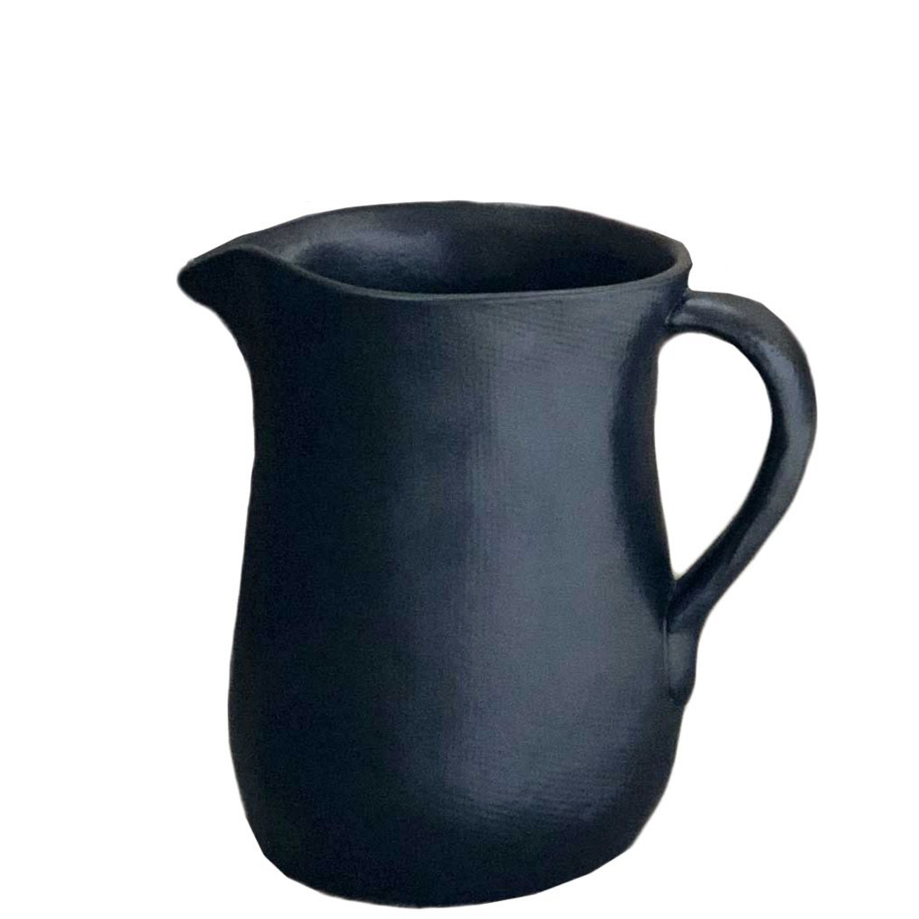 pichet céramique noir