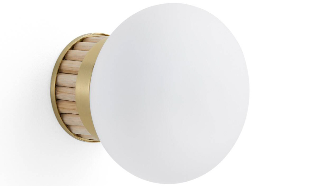 applique baguette bambou et opaline