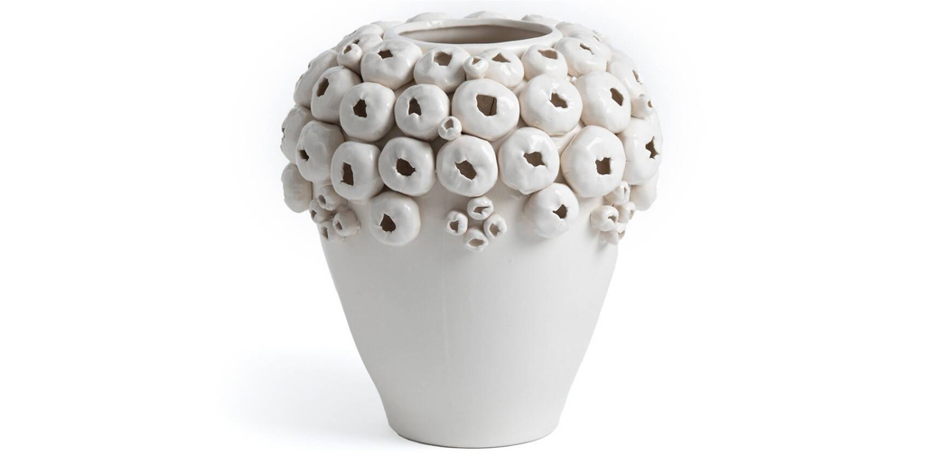 vase design blanc