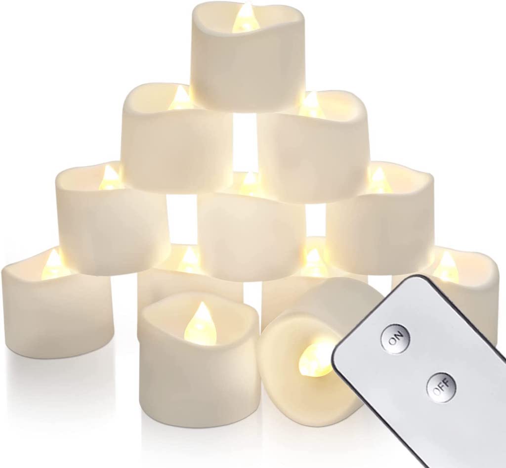 bougies LED chauffe plat
