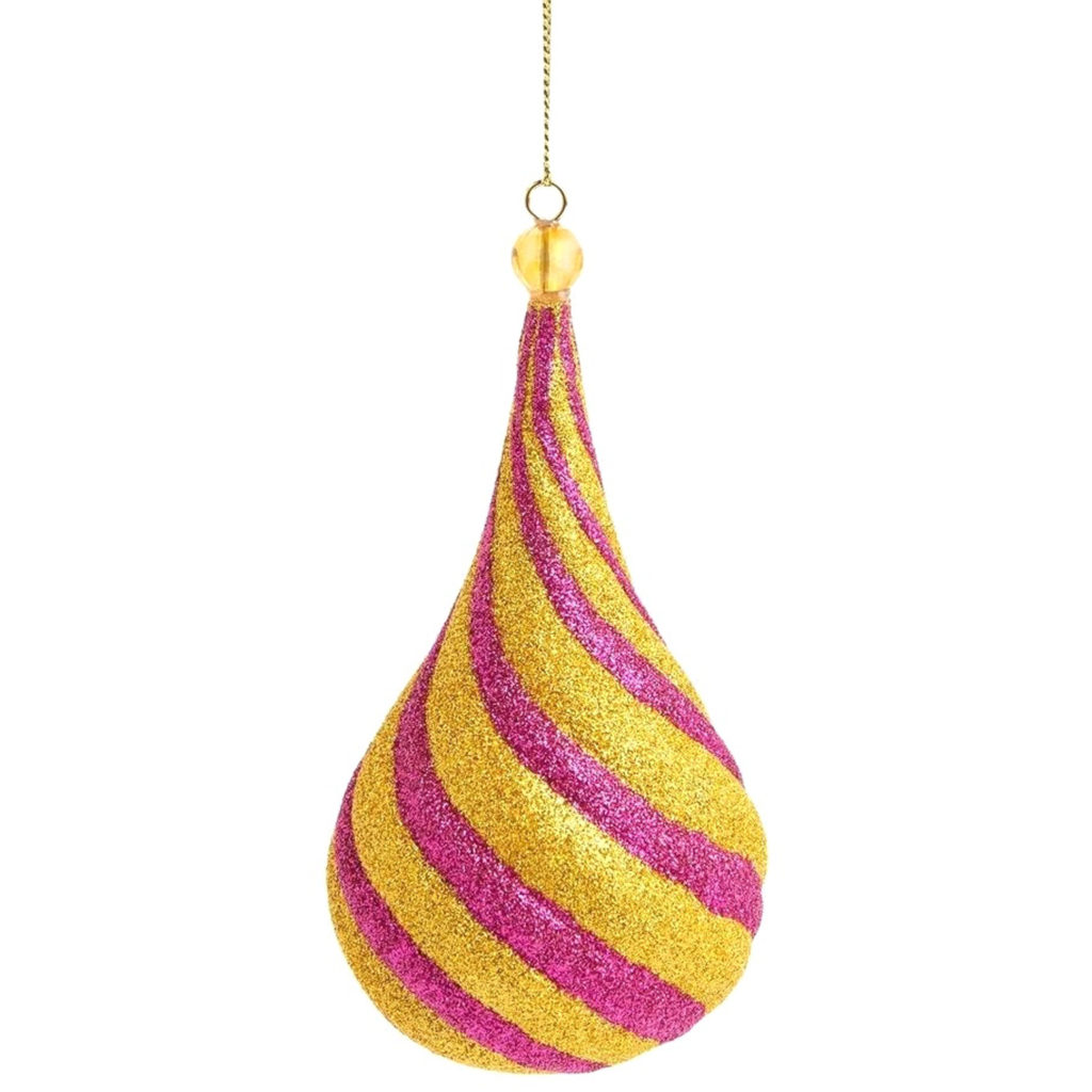 boule de noël multicolore